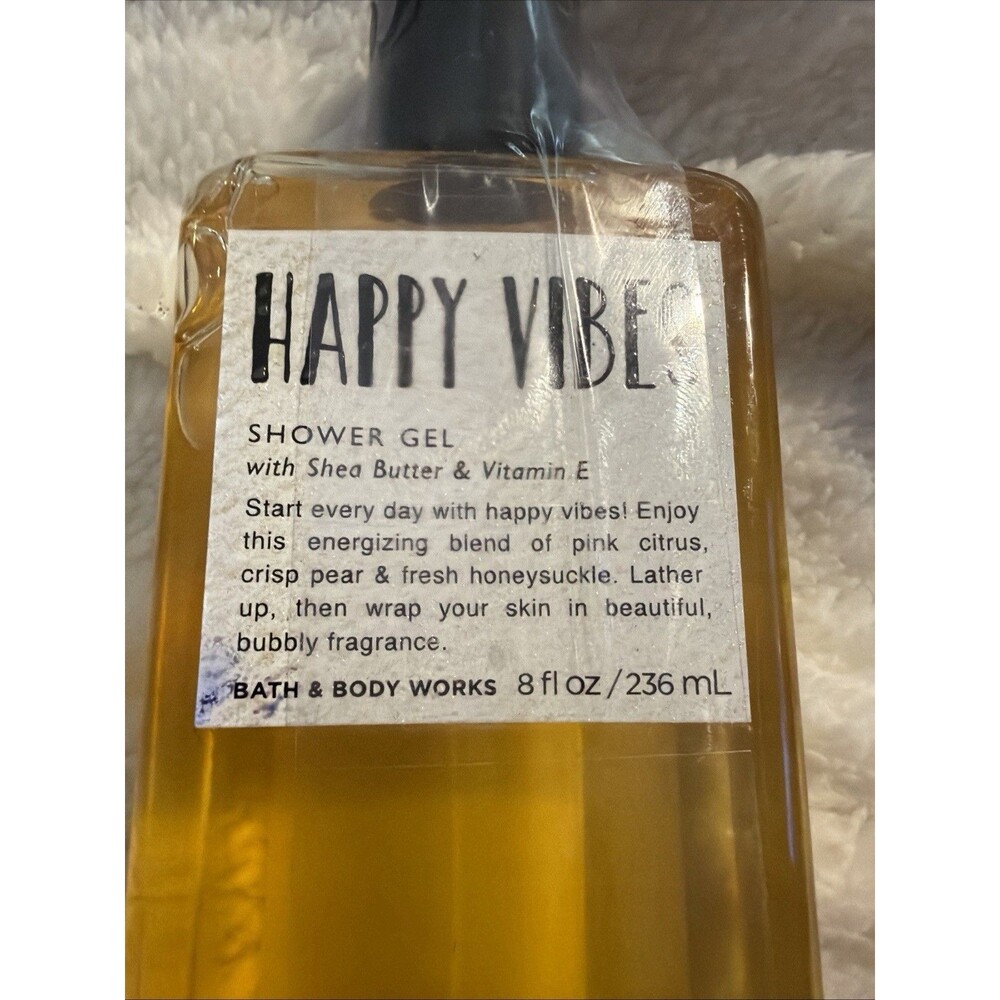 Bath & Body Works Happy Vibes Shower Gel 8 oz (RARE/RETIRED)